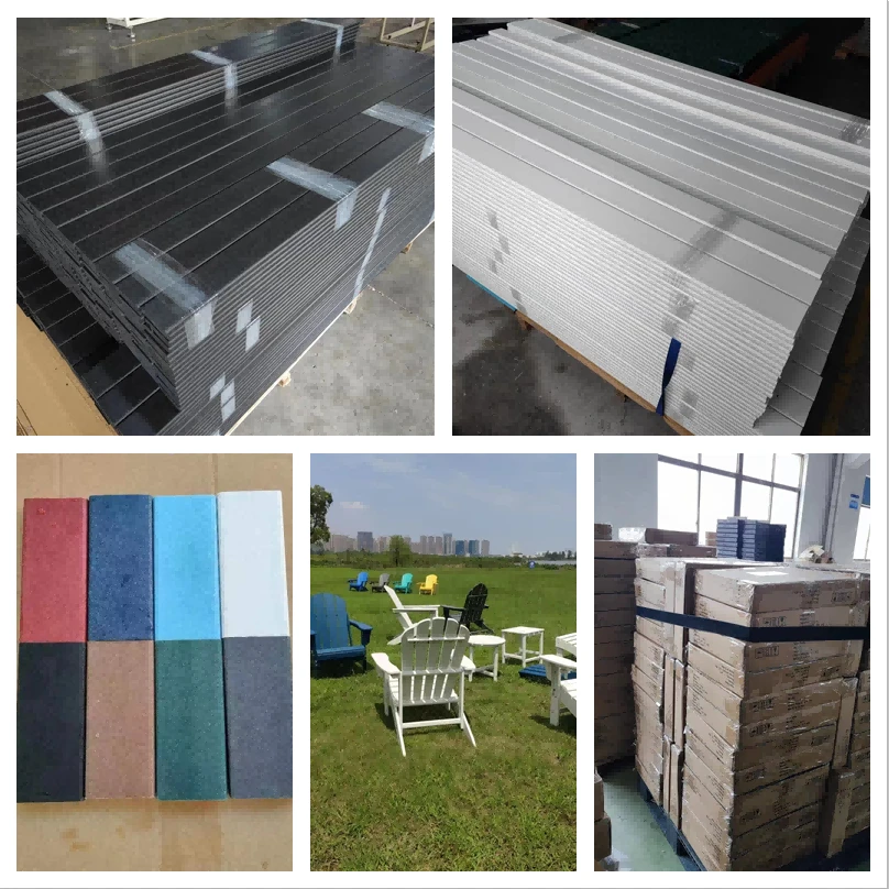 Entwodwi Extreplas HDPE Resikle Patio Mèb